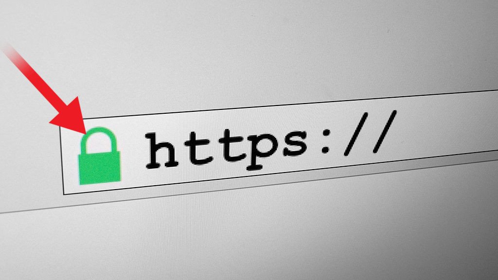 Https padlock address bar.