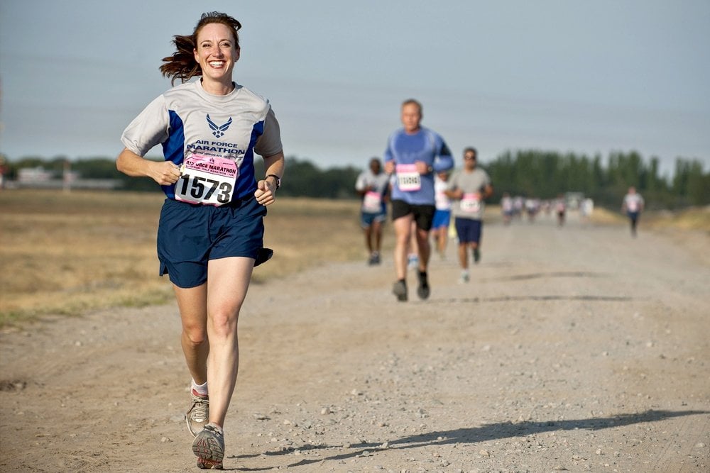 women running