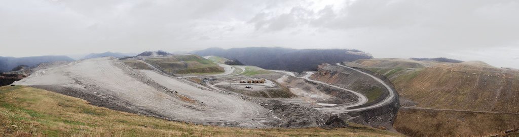 Kayford mountaintop removal site