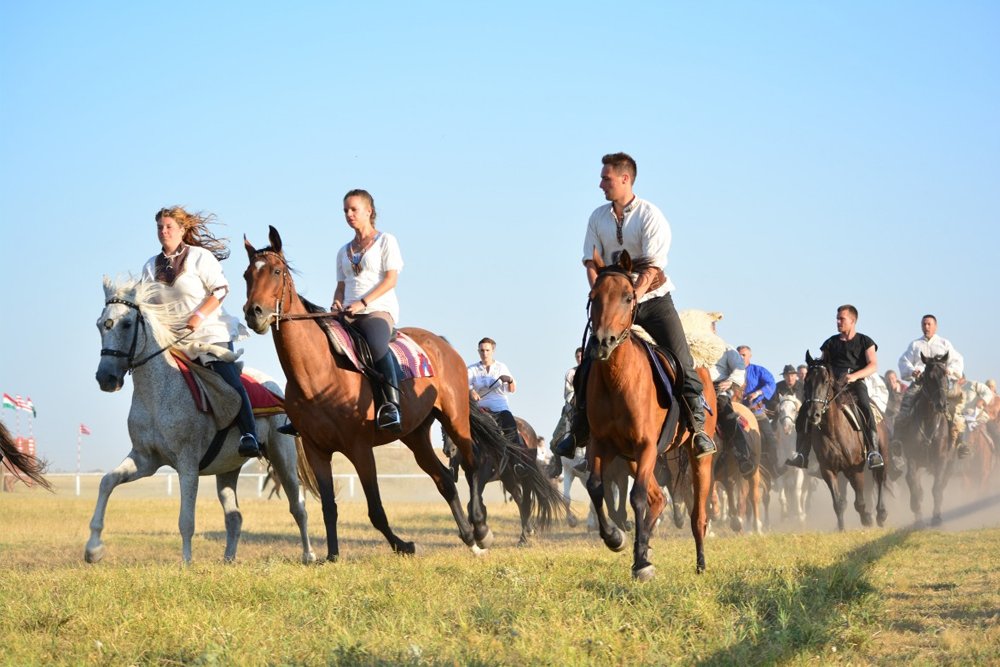 horse riding