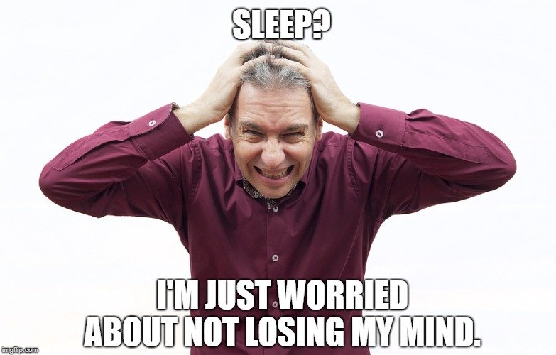 I'm just worried about not losing my mind meme