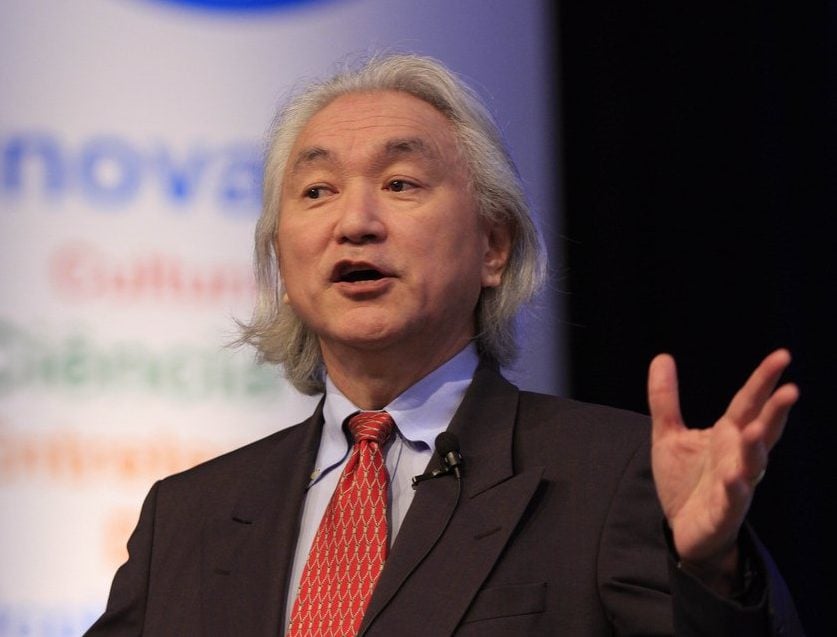 Michio Kaku renowned science communicator