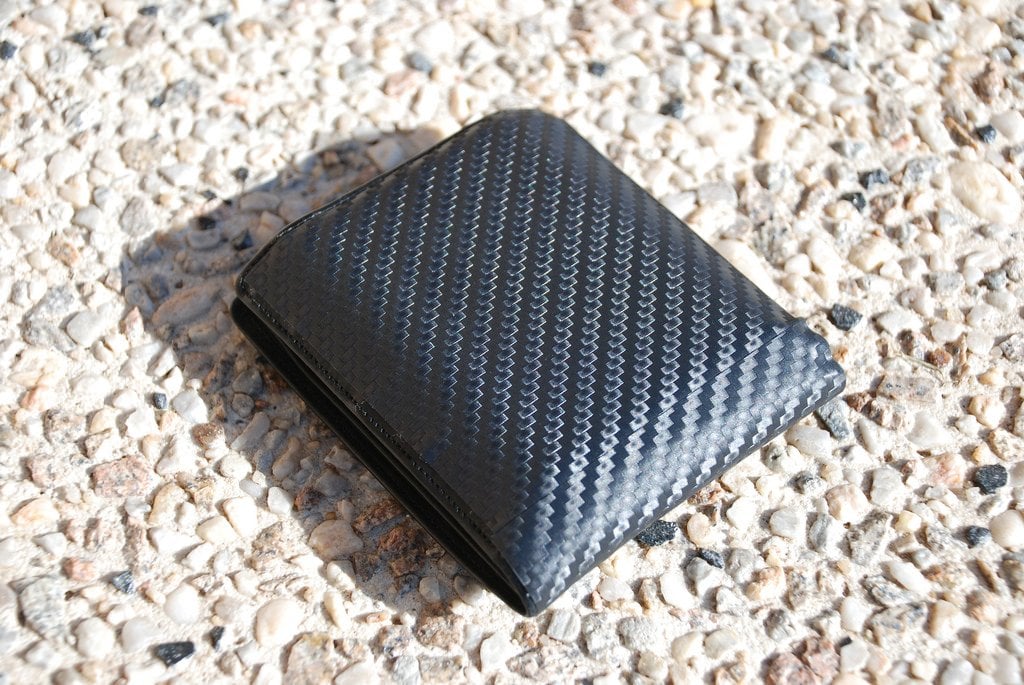 carbon fibre wallet