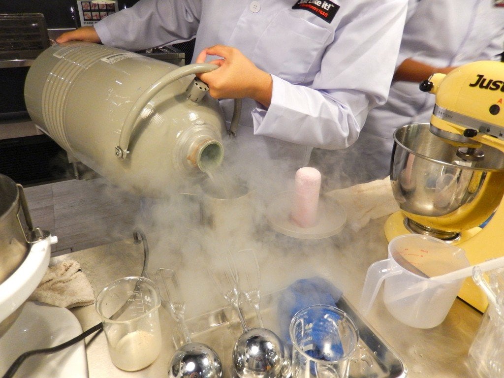 liquid nitrogen