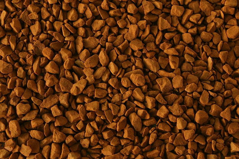 freeze dying coffee