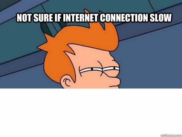 no internet connection