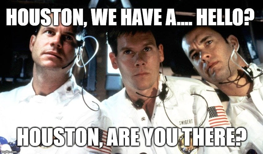 Houston, we have a.... hello meme