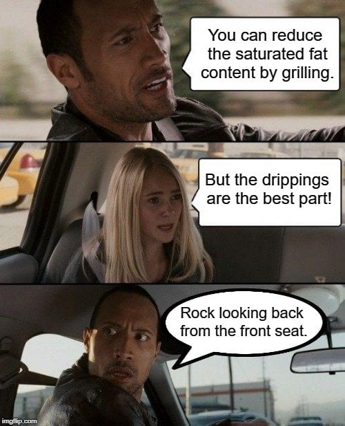 the rock driving car meme