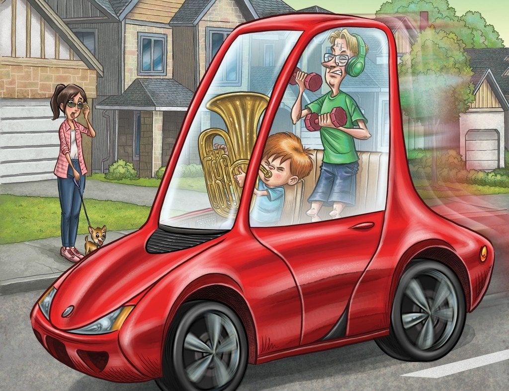 driver less self car