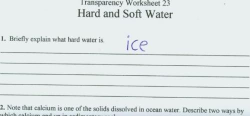 hard water meme