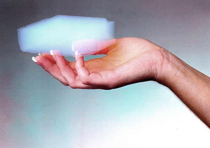 Aerogel hand