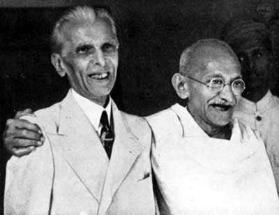Jinnah and Gandhi