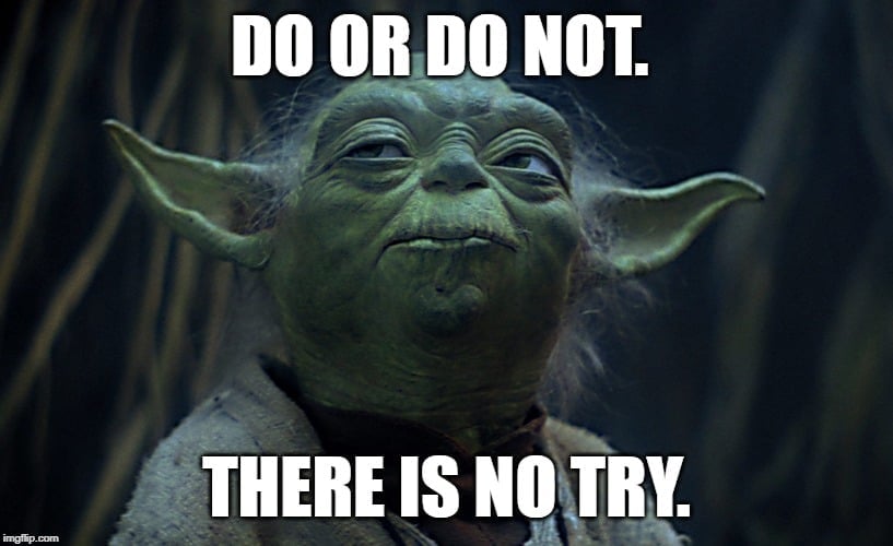 There is no try meme
