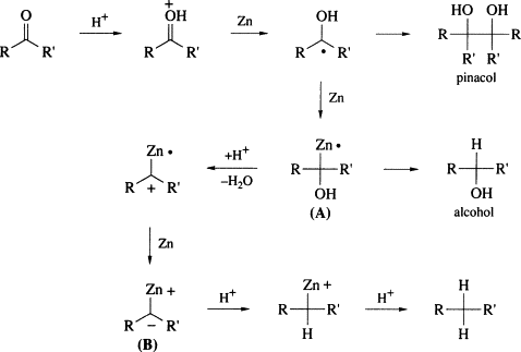 Carbanionic mechanism