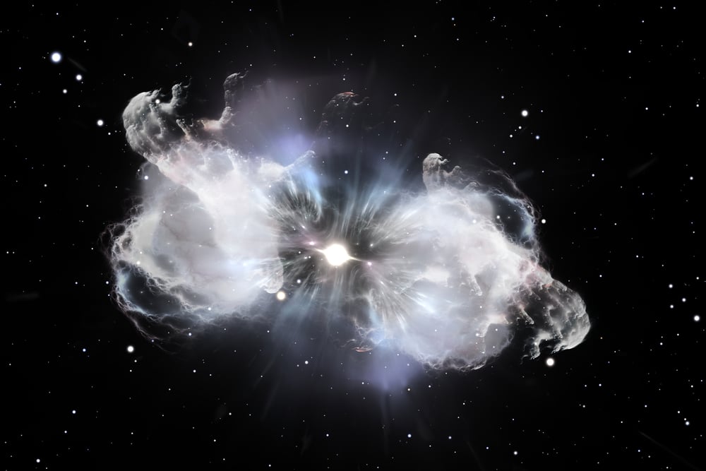 Supernova or star explosion, illustration - Illustration( Jurik Peter)s