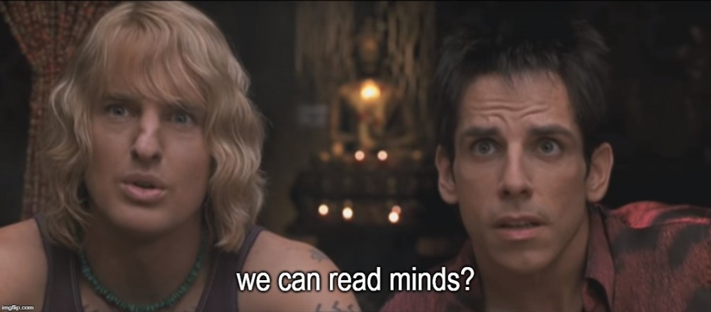 we can read minds meme