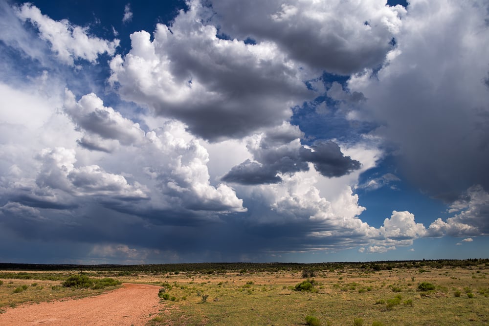 Thunderstorm clouds - Image( John D Sirlin)S