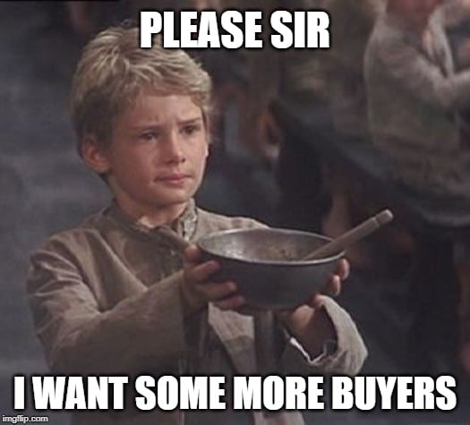 please sir i want some more oliver twist greater fool meme
