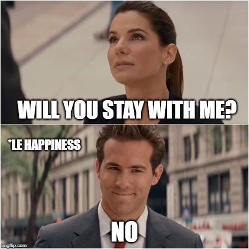 happiness temporary proposal hedonic adaptation treadmill meme