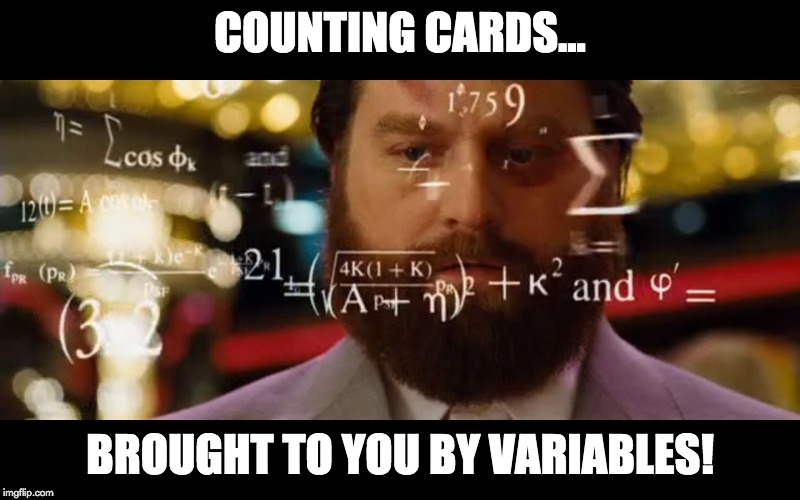 counting cards... meme