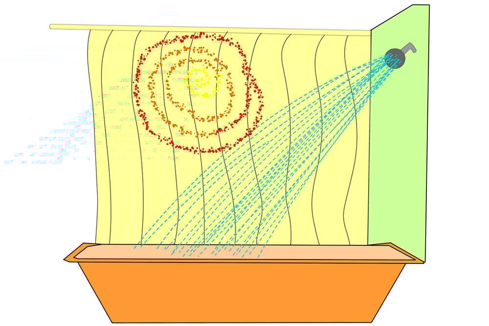 shower curtain