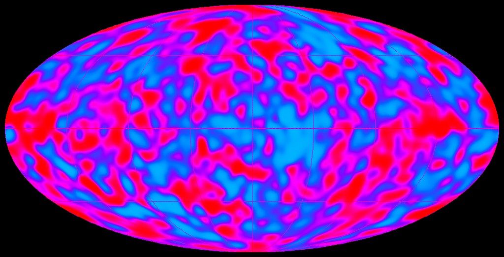 CMB map by WMAP