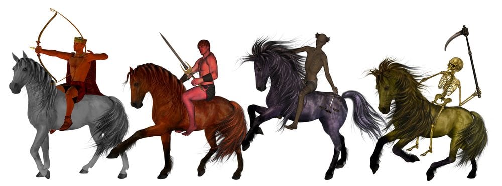 The Four Horsemen of the Apocalypse(germanjames)s
