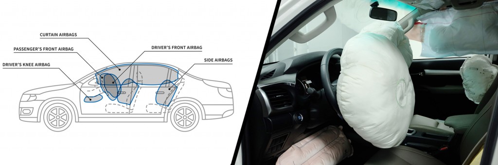 Car air bags vector illustration(AleksOrel)s