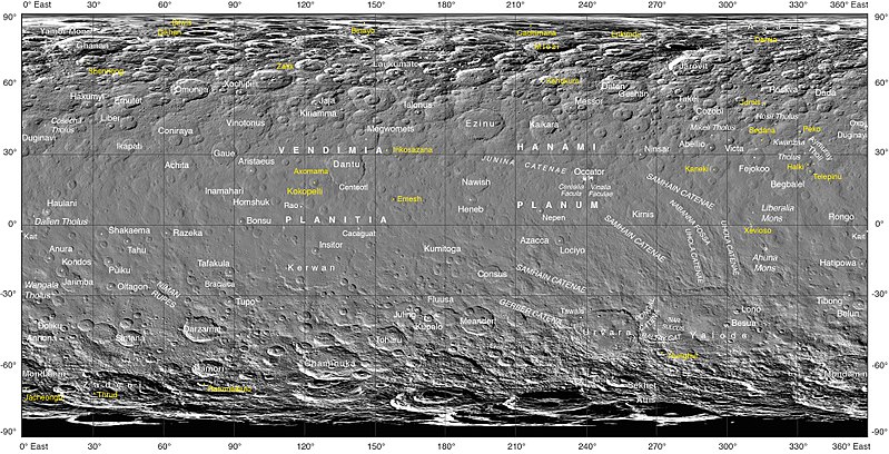 Ceres Map