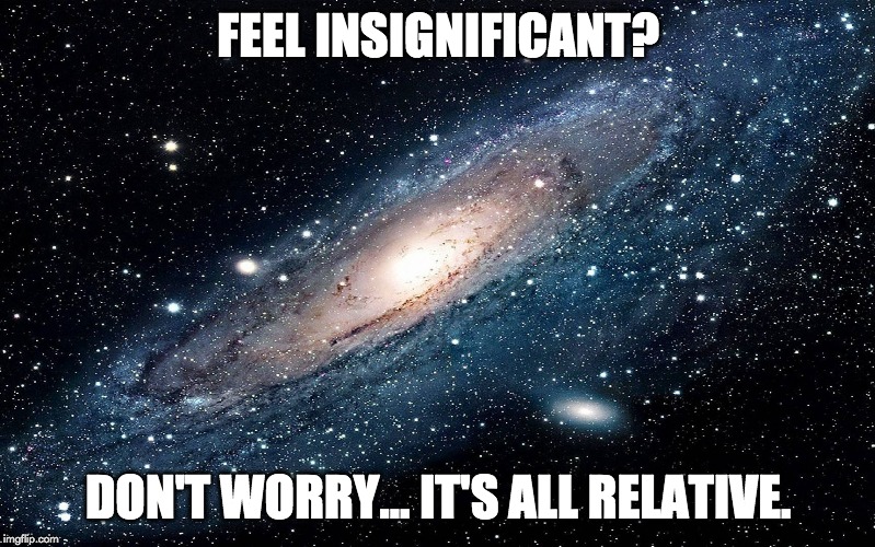 feel insignificant meme