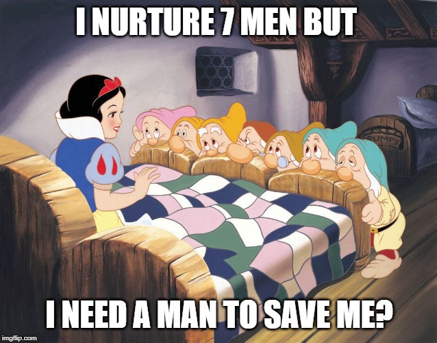 I NURTURE 7 MEN BUT meme