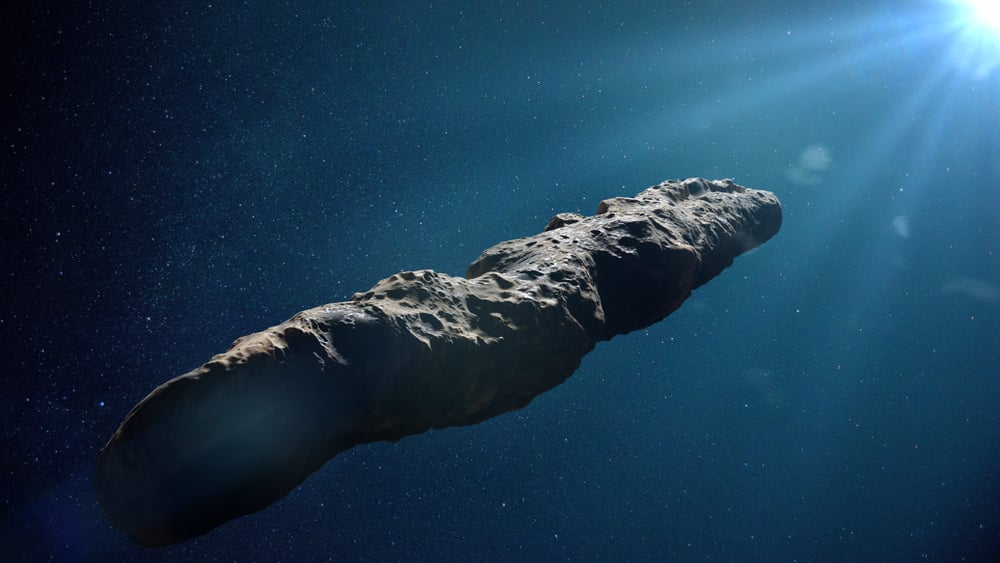 Oumuamua comet, interstellar object passing through the Solar System