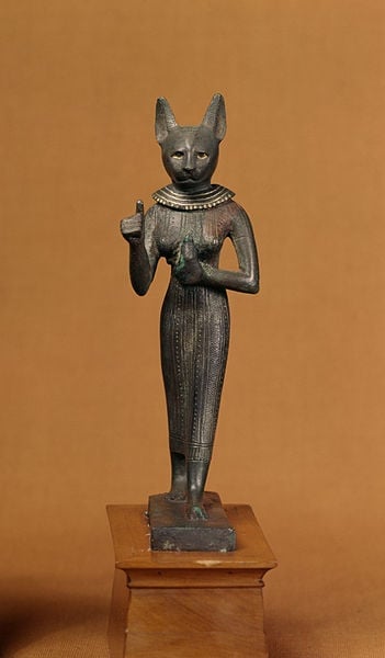 Statuette of a Standing Bastet