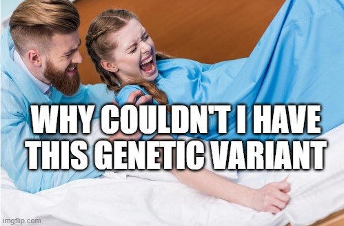 por que eu não poderia ter essa variante genética