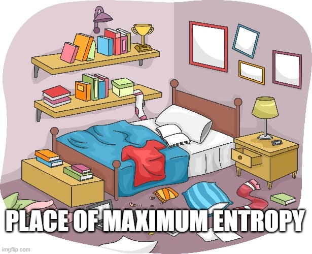 PLACE OF MAXIMUM ENTROPY meme