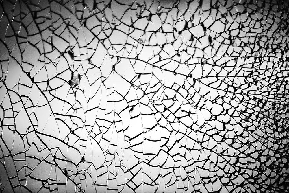 cracks on glass texture broken glass transparent(Kichigin)S