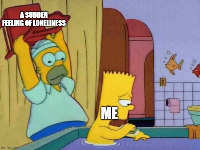 A sudden feeling of love meme