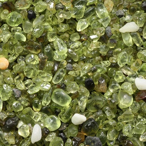 Olivine sand from Hawaii Island