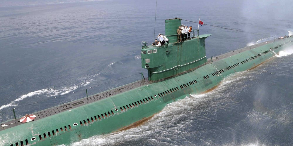 north Korean submarine