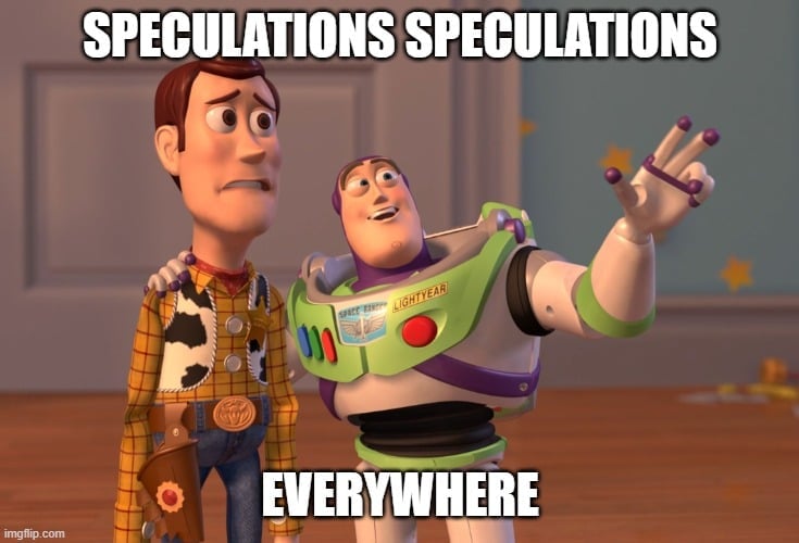 SPECULATIONS SPECULATIONS; EVERYWHERE