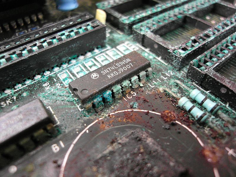 PCB corrosion