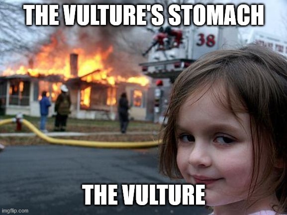 THE VULTURE'S STOMACH memee