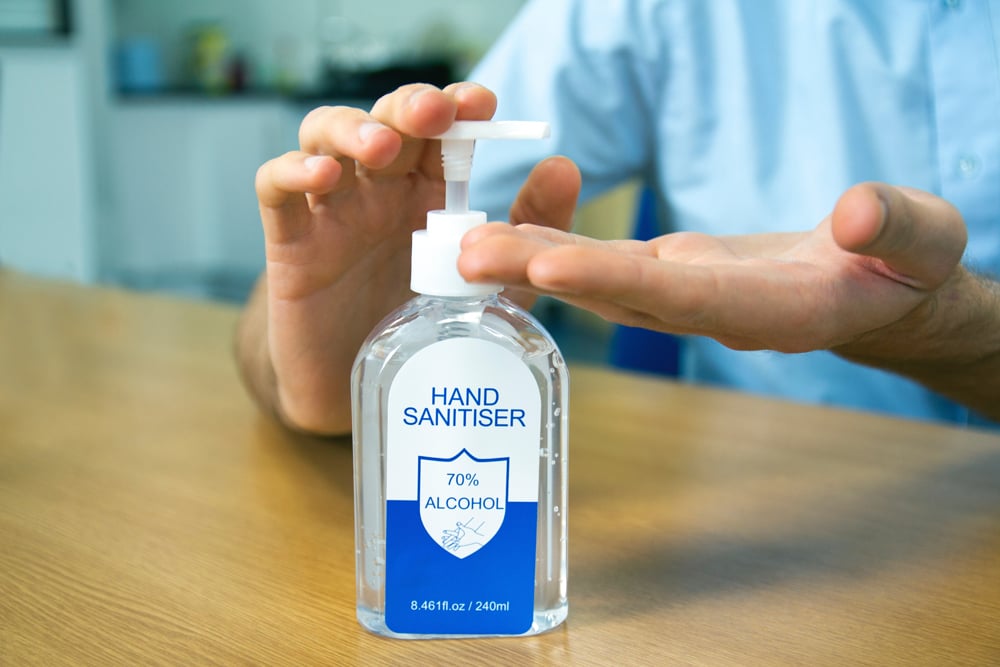 hand sanitizer