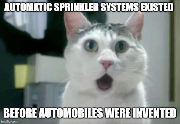 AUTOMATIC SPRINKLER SYSTEMS EXISTED mee