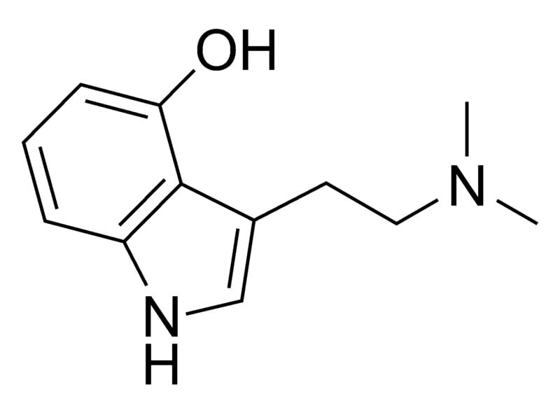 Psilocin chemical structure