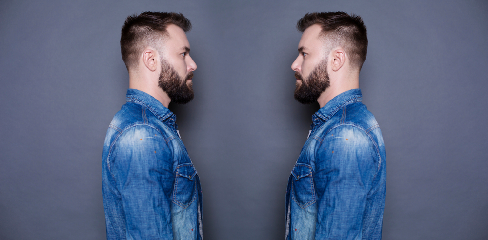 Concept,Of,The,Twins.,Two,Twin,Brothers,In,Jeans,Shirts