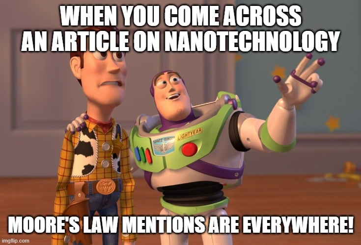 WHEN YOU COME ACROSS AN ARTICLE ON NANOTECHNOLOGY meme