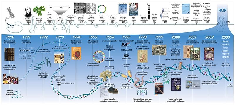Human Genome Project Timeline