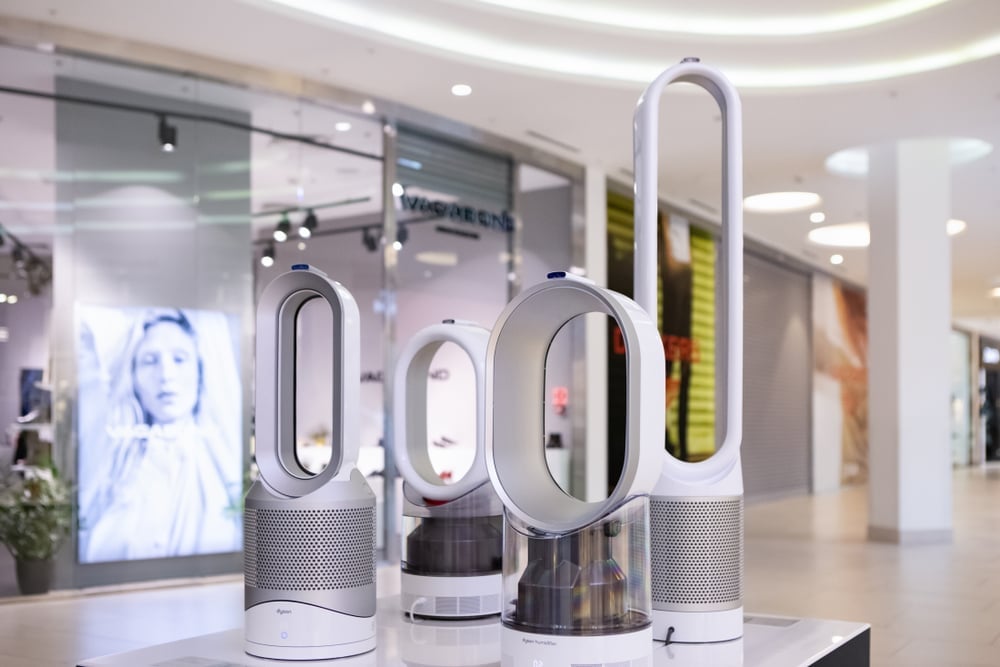 Moscow,,Russia,-,February,2019:,Showroom,Brand,Store,Dyson.,Modern
