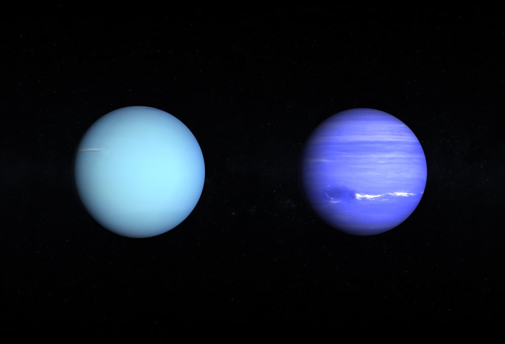 A,Comparison,Between,The,Gas,Planets,Uranus,And,Neptune,On